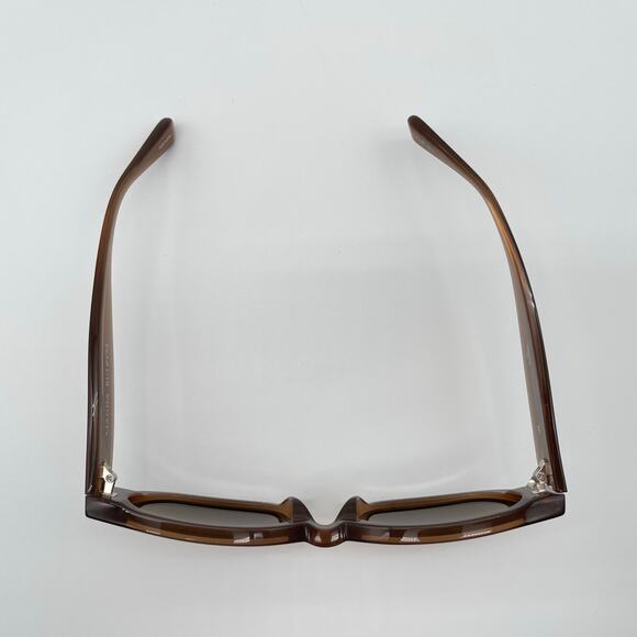 Magda Butrym | Cat Eye Sunglasses in Brown Silver & Brown *AS IS* main image 11